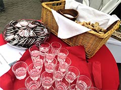 Venkovní firemní párty ve stanu | Cool catering Brno